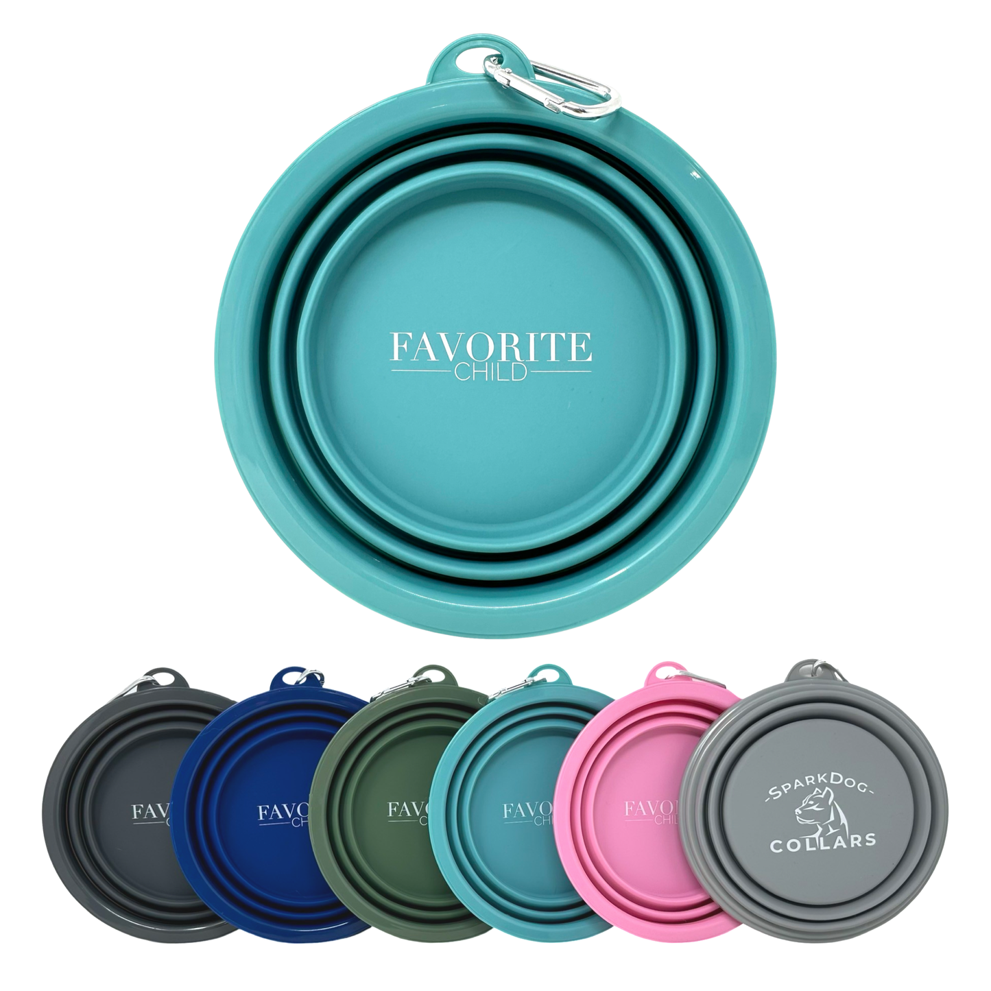 SparkDog Collapsible Bowl-34oz
