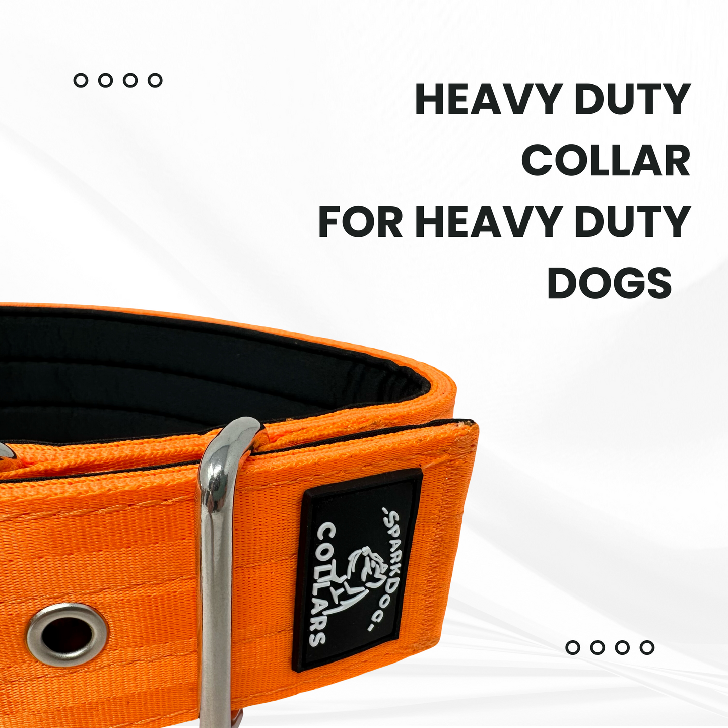 2" Padded Working Dog Collar