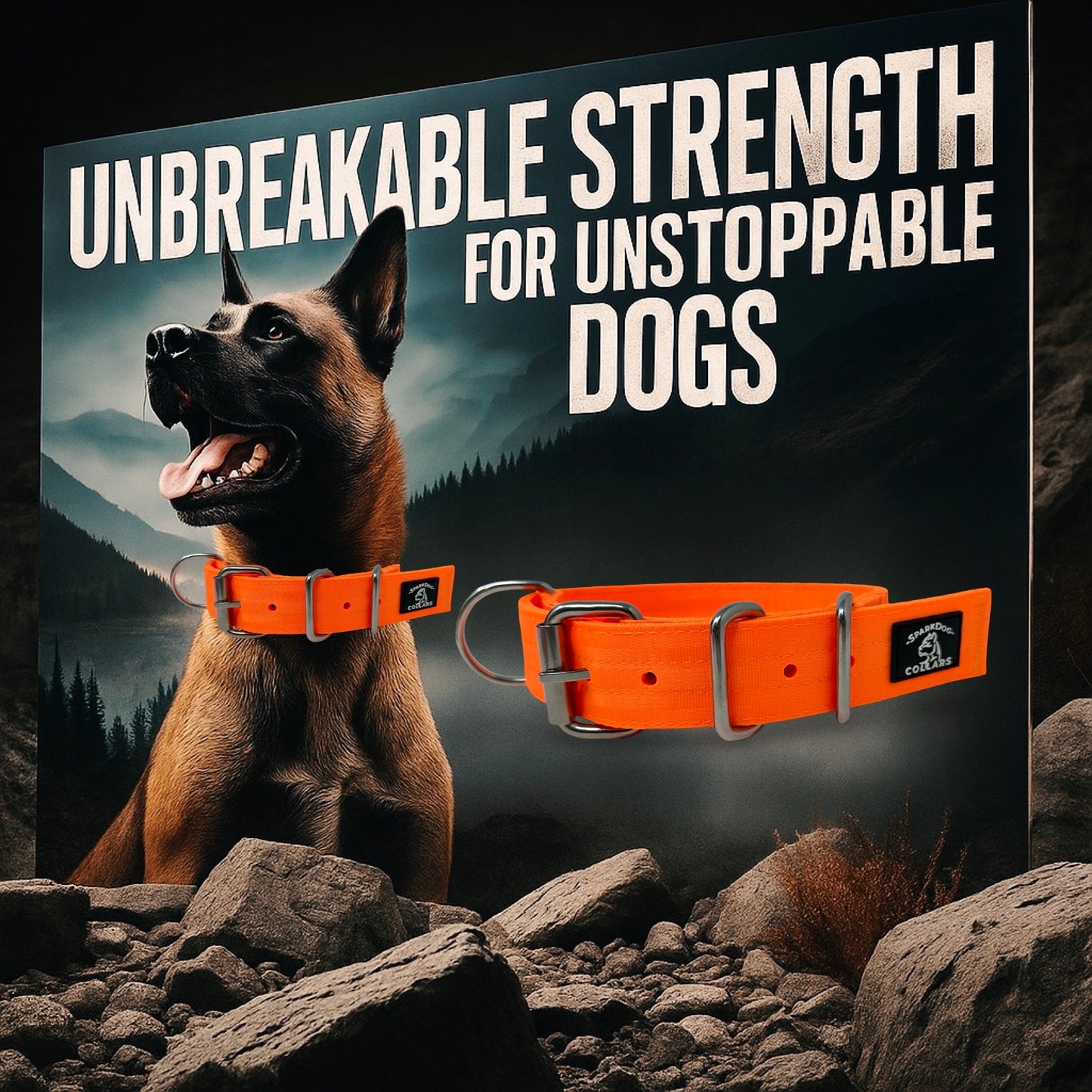 1.5” Working Dog Collar