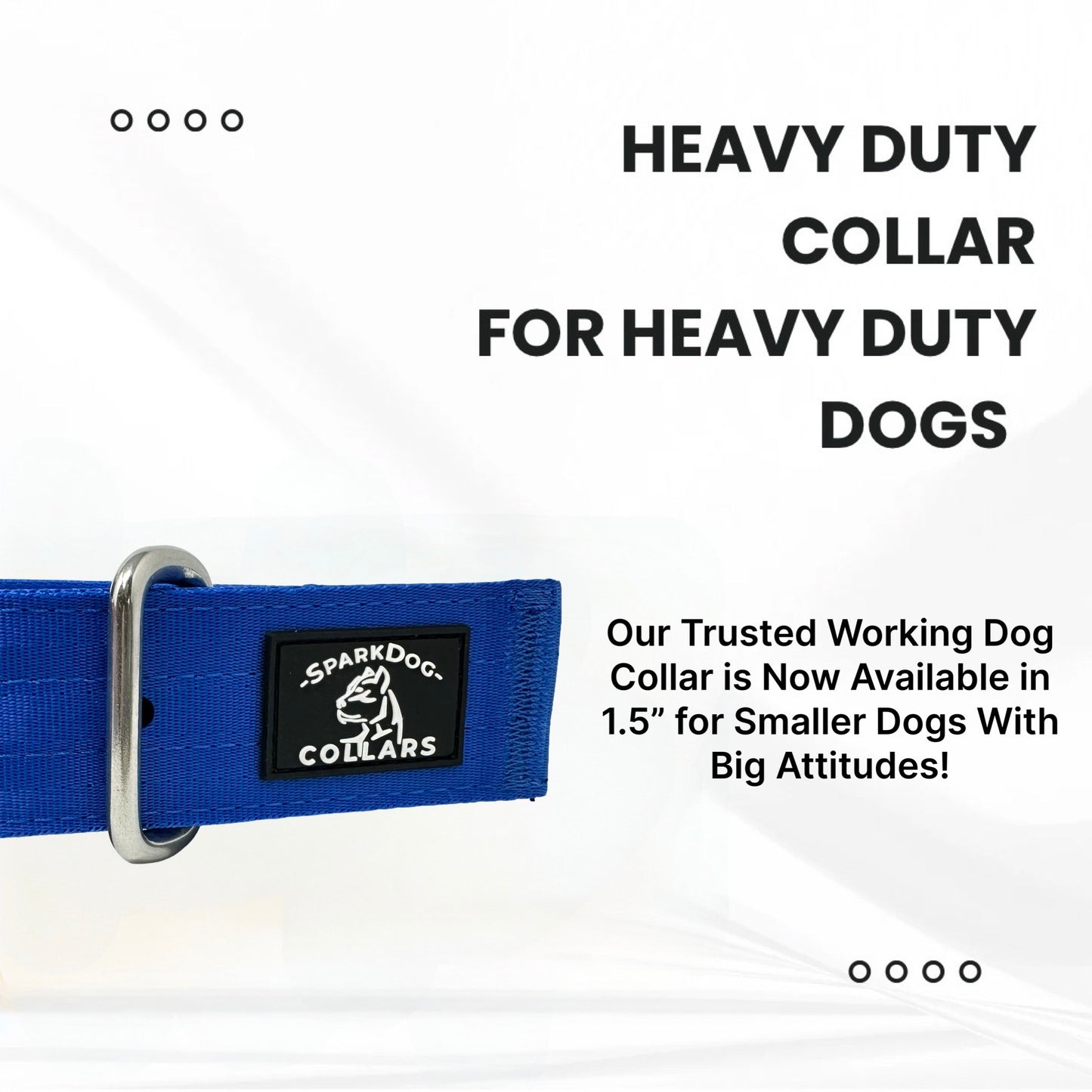 1.5” Working Dog Collar