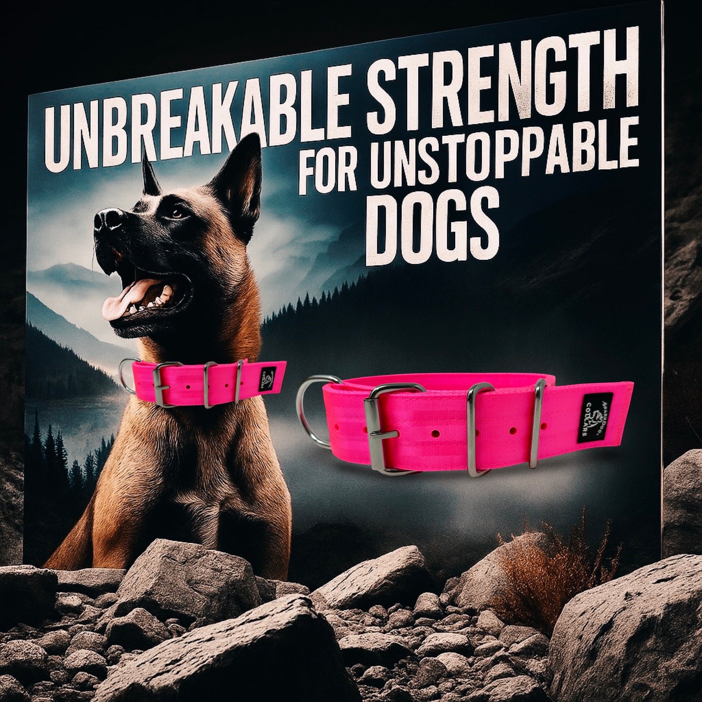 2” Working Dog Collar