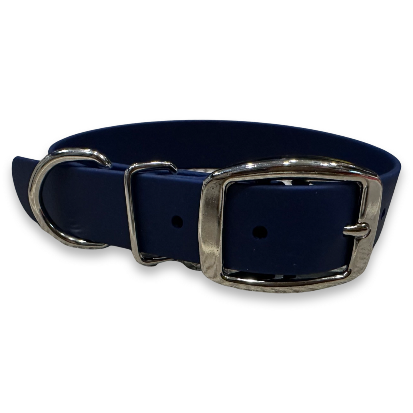 Daily Dog Collar-1” Nickel Plated