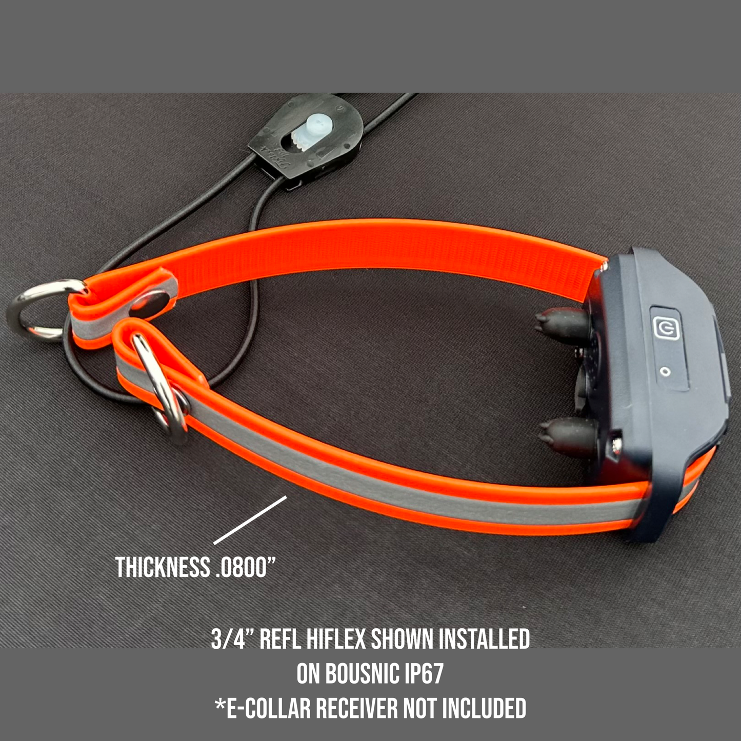 Quick Adjust E-Collar Straps-HighFlex