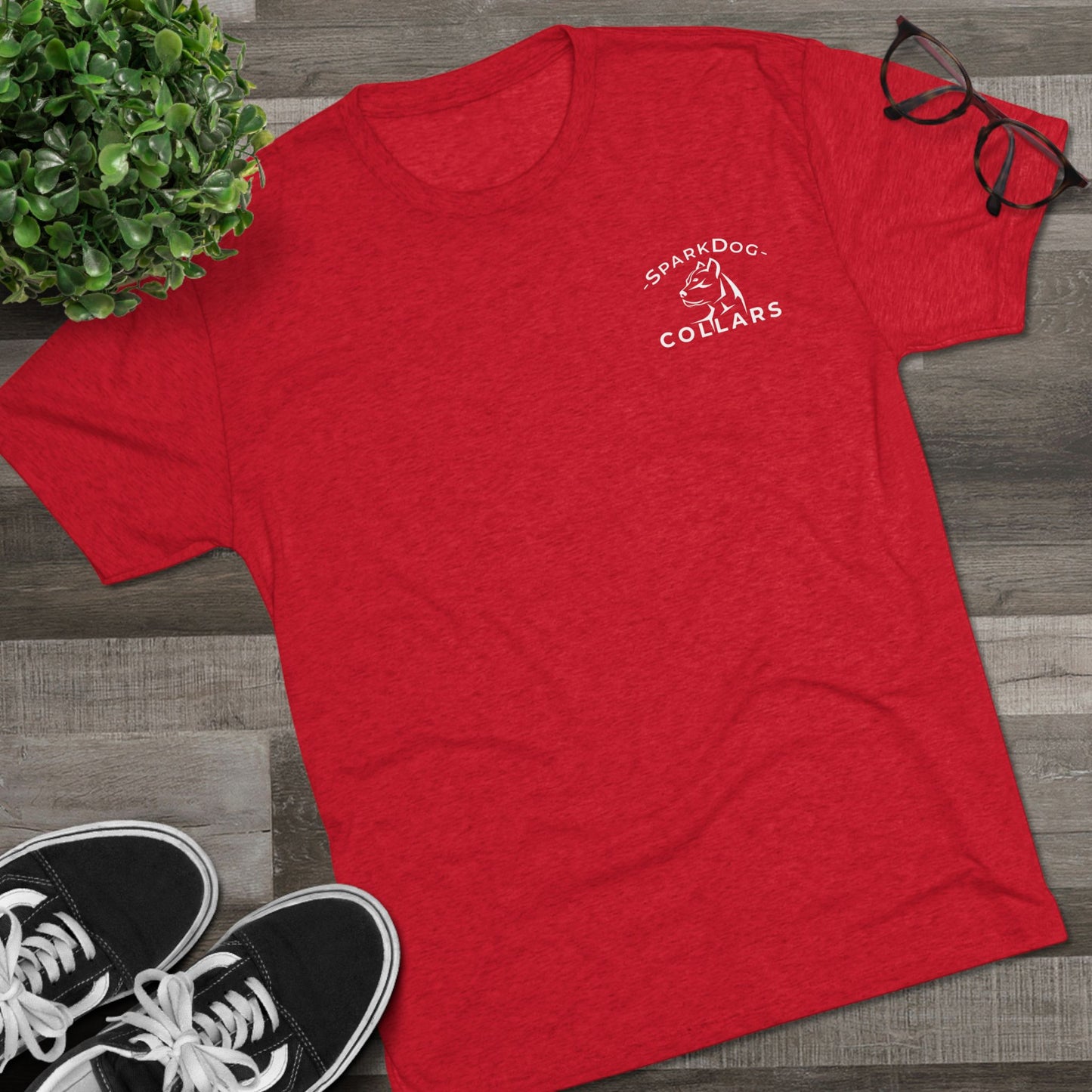 Unisex Tri-Blend Crew Logo Tee