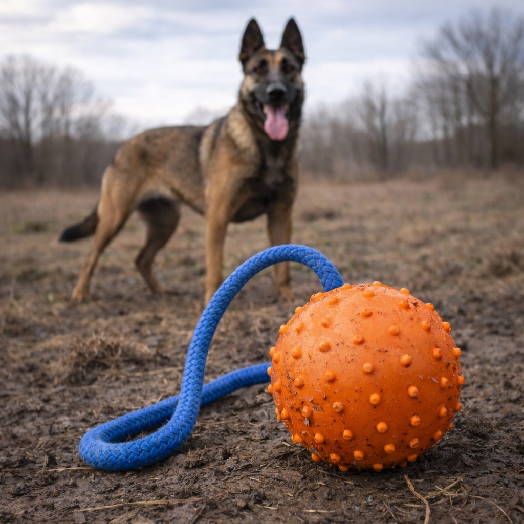 SparkDog Collars Working Dog Fetch Balls