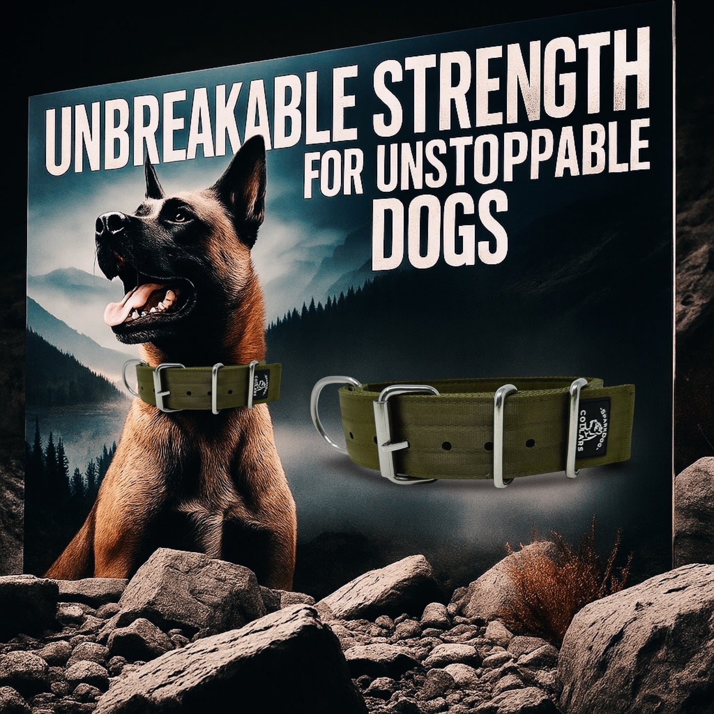 2” Working Dog Collar