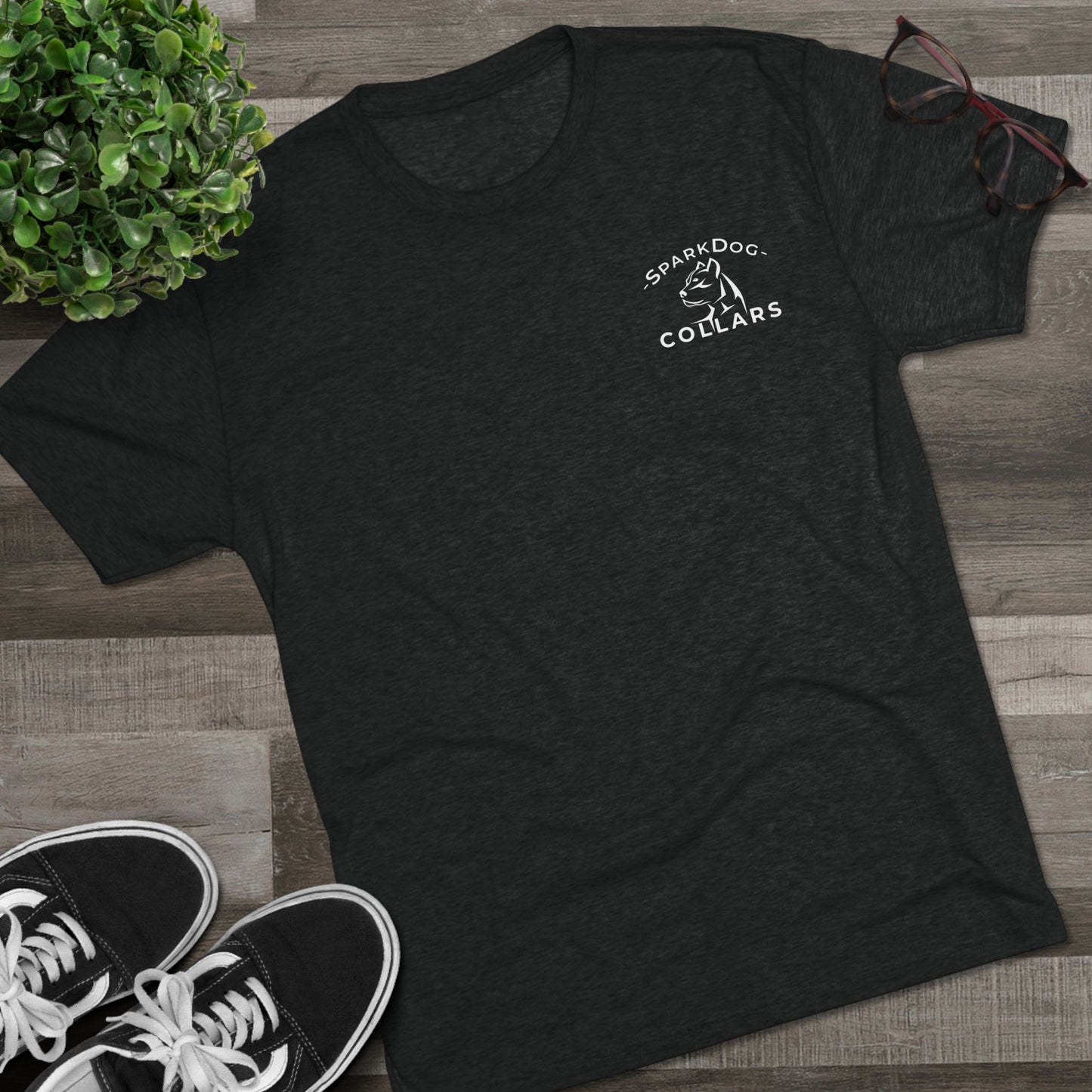 Unisex Tri-Blend Crew Logo Tee