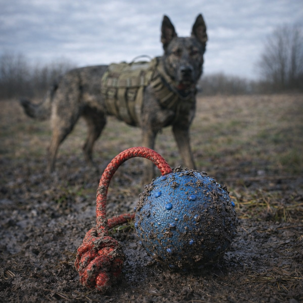 SparkDog Collars Working Dog Fetch Balls