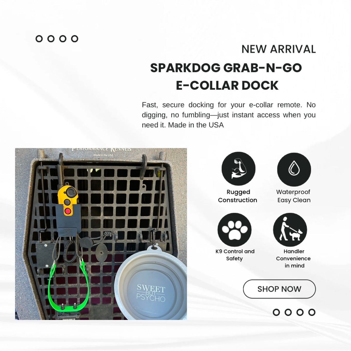 Grab-N-Go E-Collar Dock