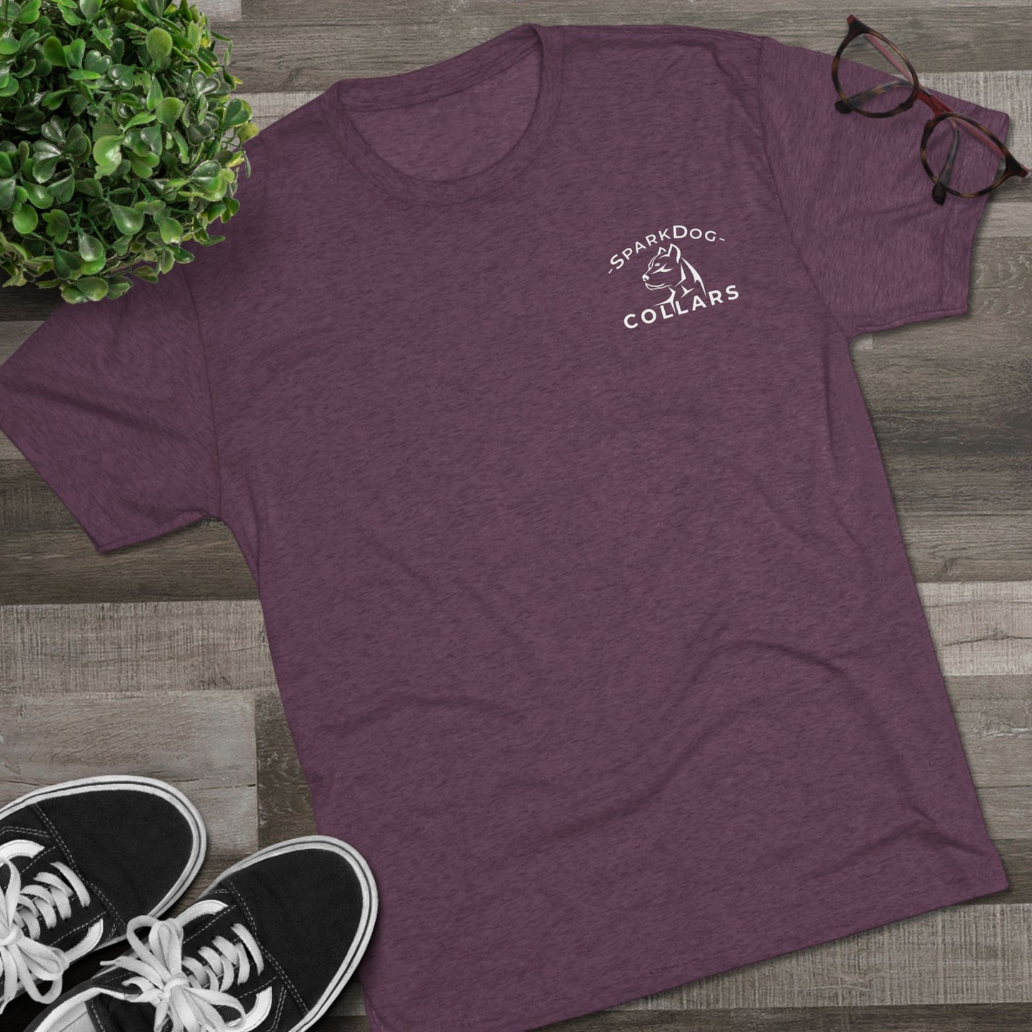Unisex Tri-Blend Crew Logo Tee