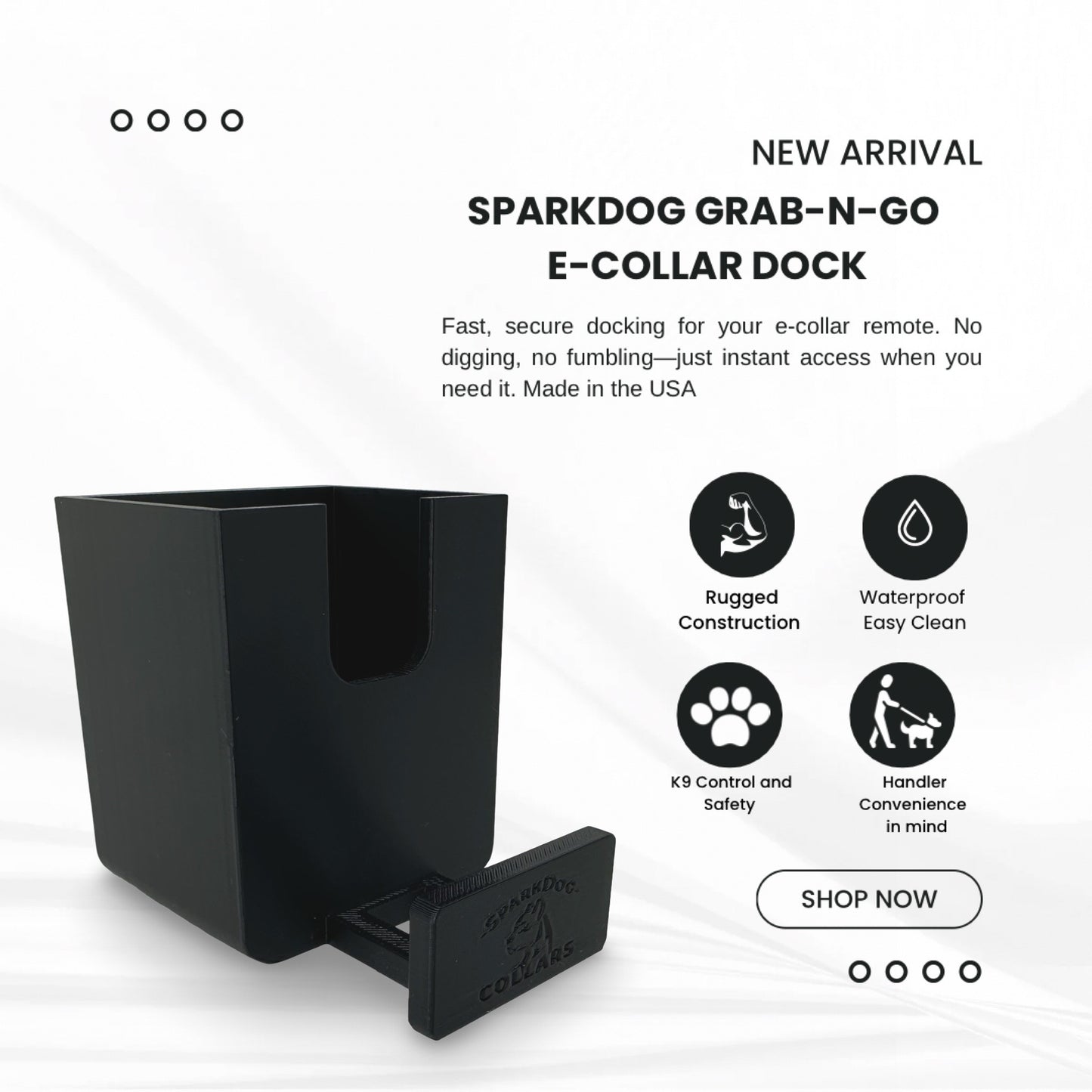 Grab-N-Go E-Collar Dock