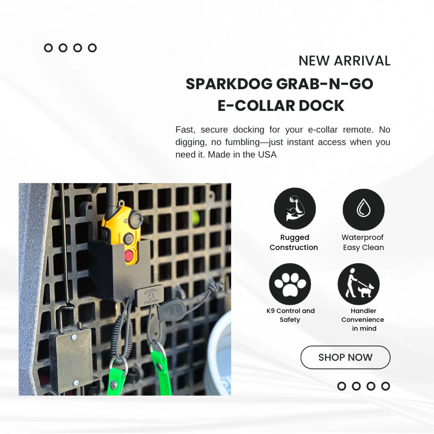 Grab-N-Go E-Collar Dock