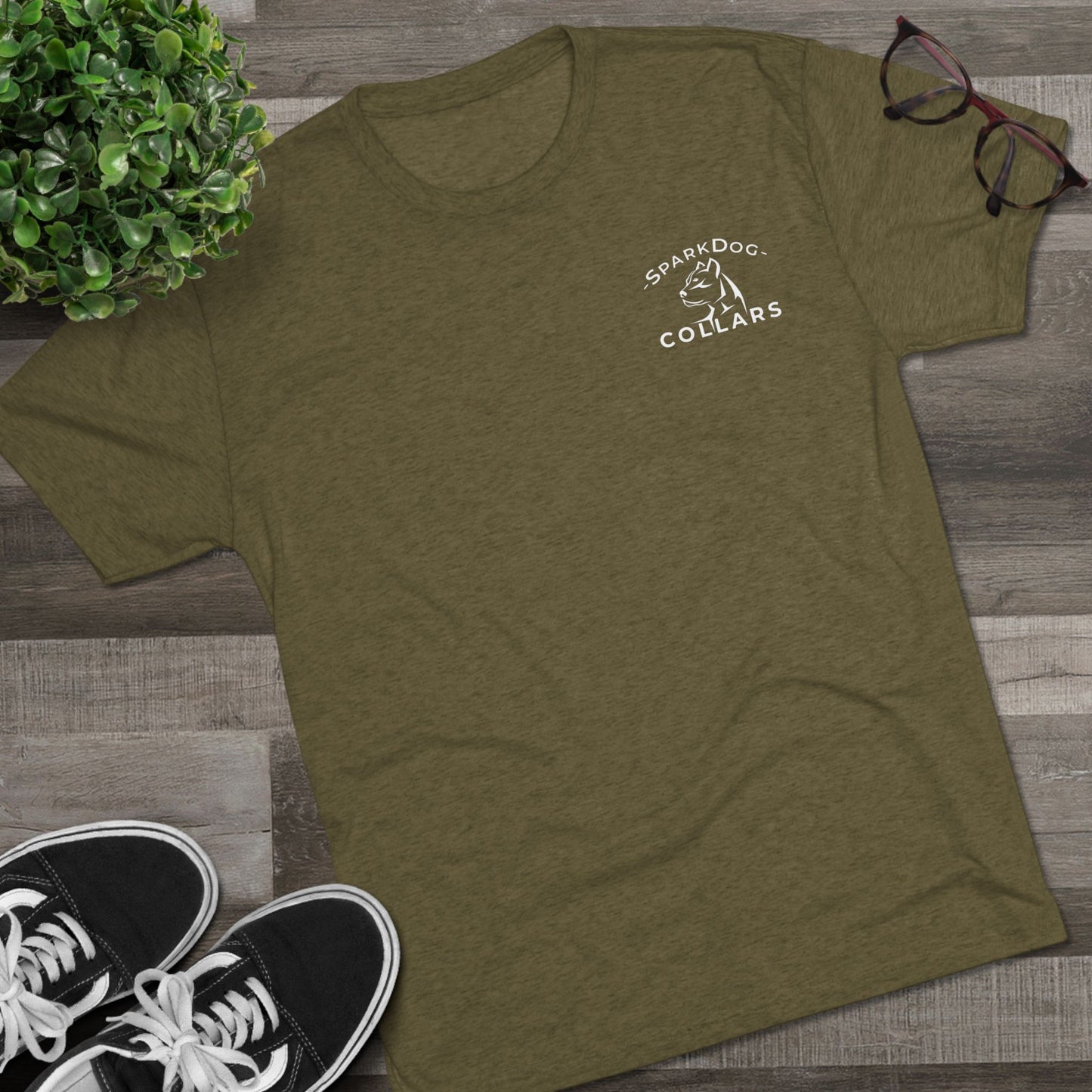 Unisex Tri-Blend Crew Logo Tee