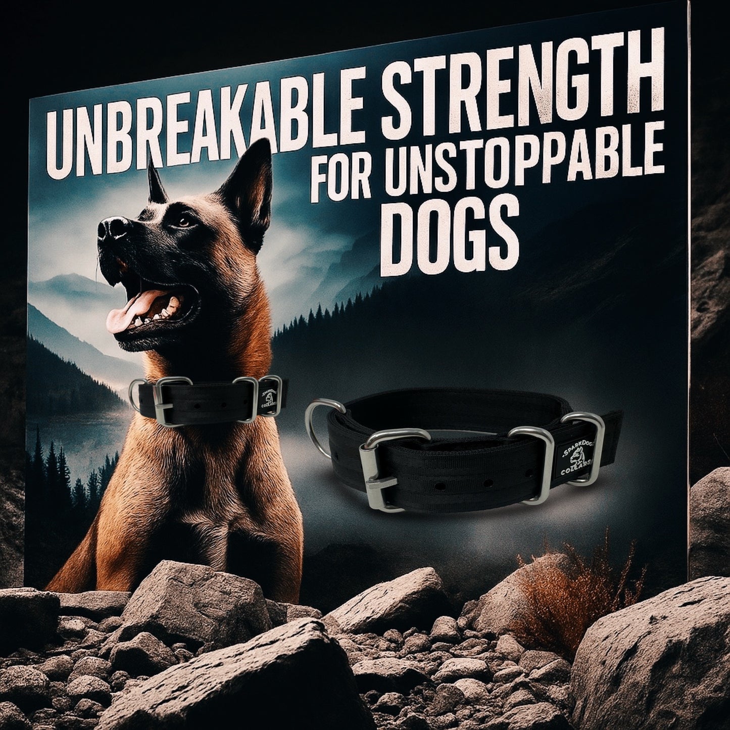 1.5” Working Dog Collar