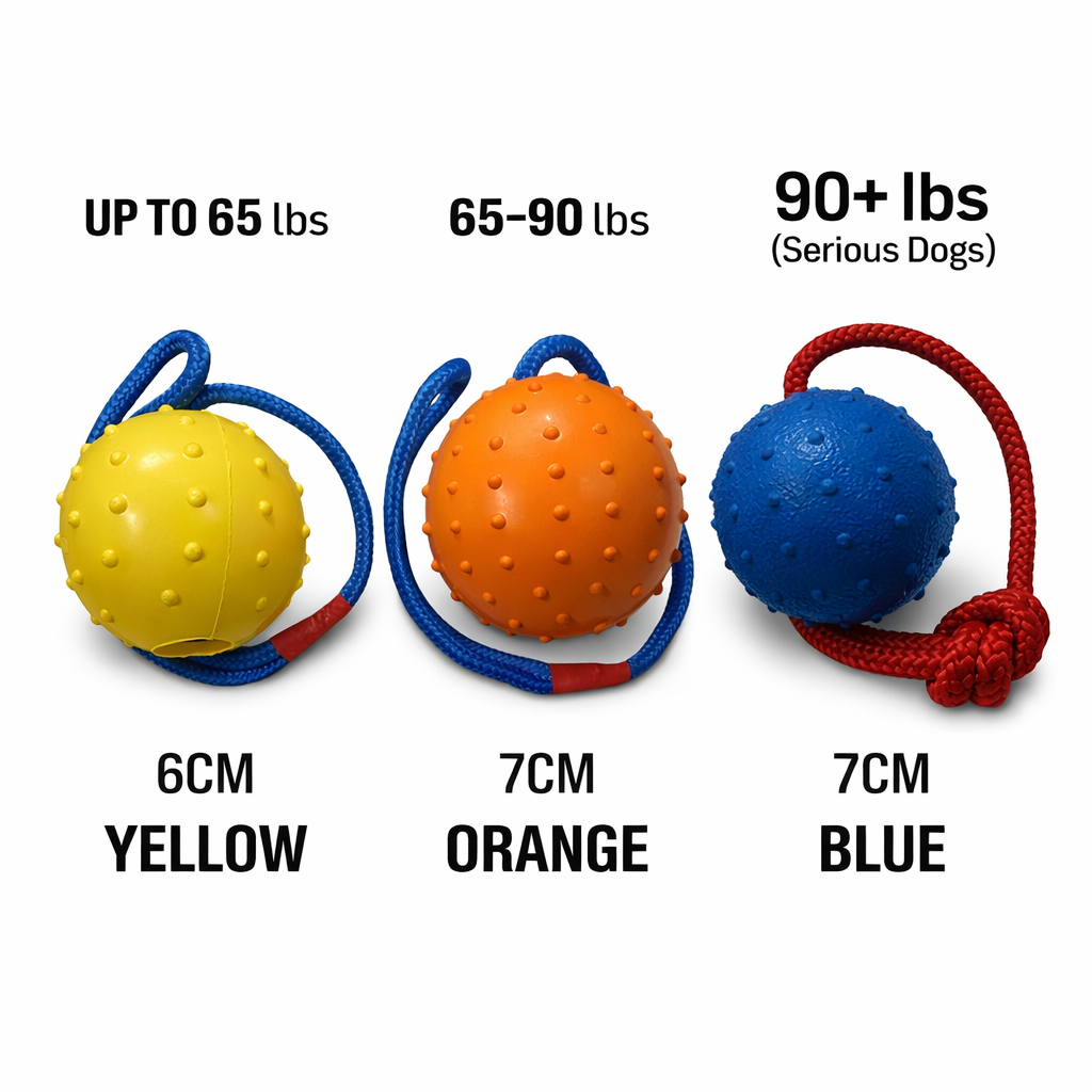 SparkDog Collars Working Dog Fetch Balls