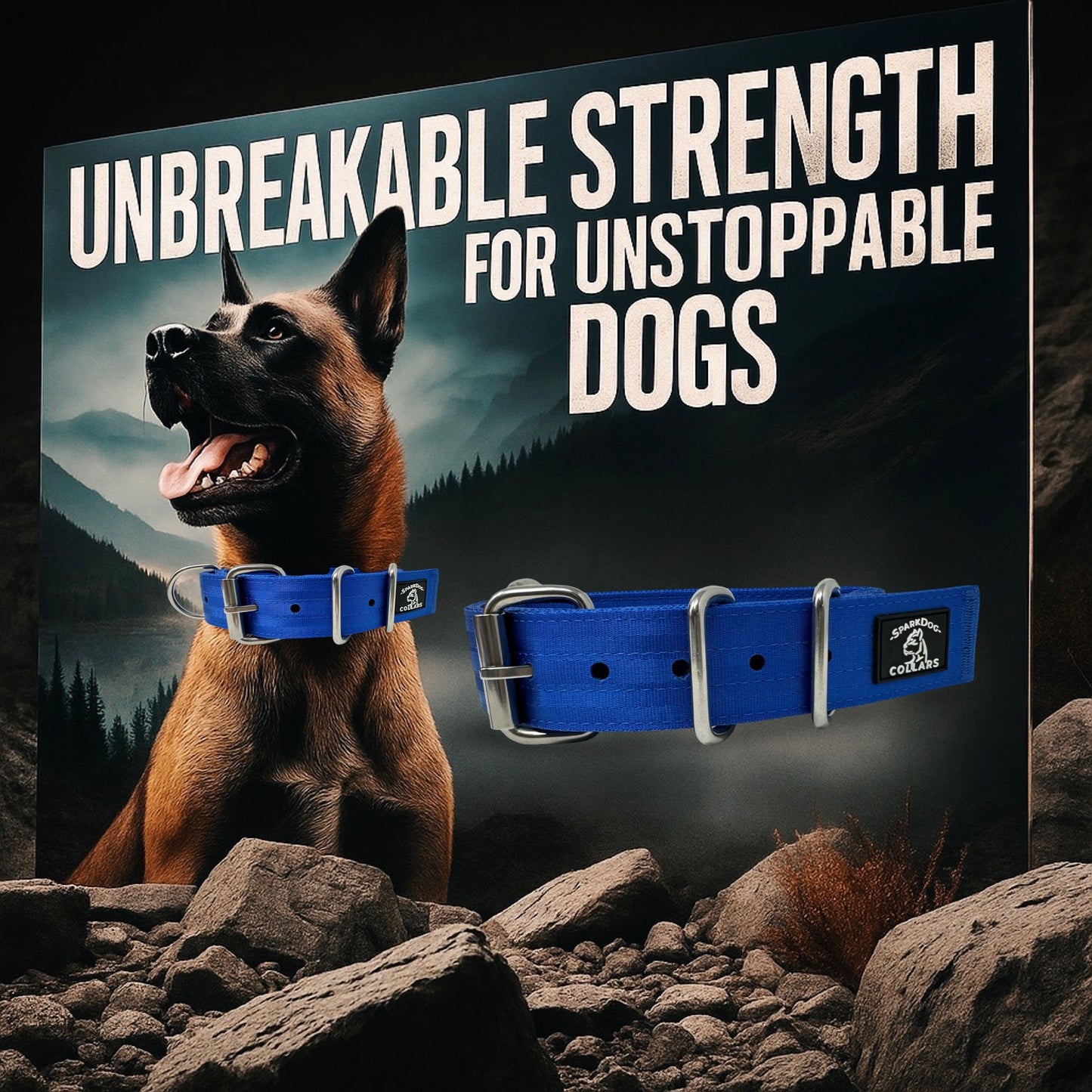 1.5” Working Dog Collar