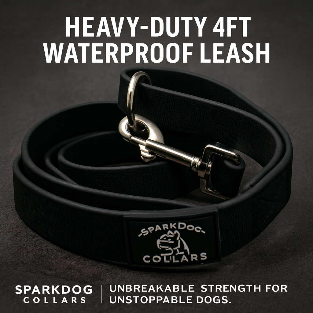 SparkDog 4ft Waterproof Leash HD