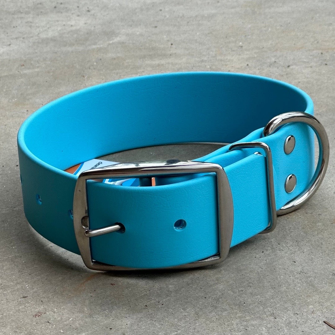Daily Dog Collar-1.5” Polished Stainless Steel